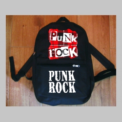 Punk Rock jednoduchý ľahký ruksak, rozmery pri plnom obsahu cca: 40x27x10cm materiál 100%polyester